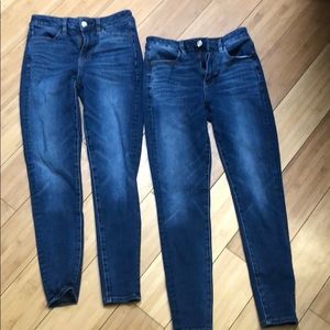 Lot 2 American eagle 360 next level stretch jeans